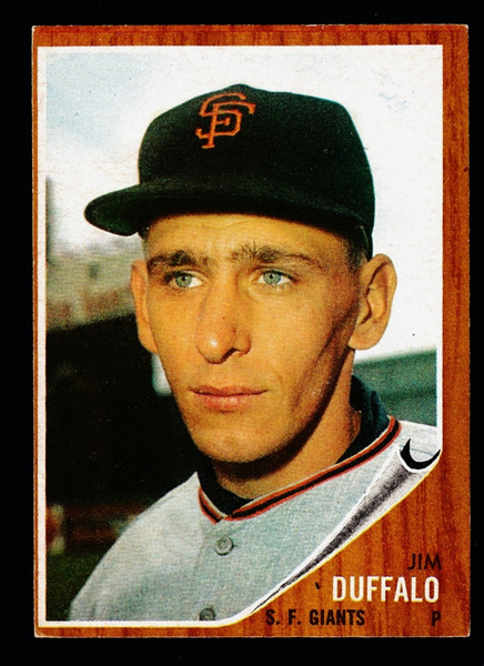 1962 Topps #578 Jim Duffalo VGEX