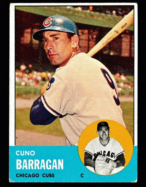 1963 Topps #557 Cuno Barragan VG