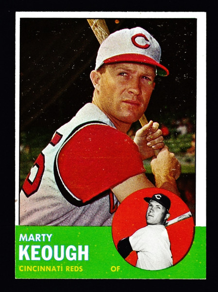 1963 Topps #021 Marty Keough EXMT