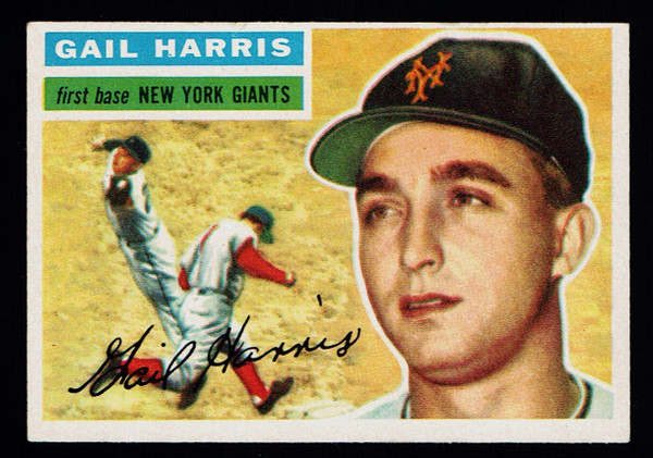 1956 Topps #091 Gail Harris WB EX