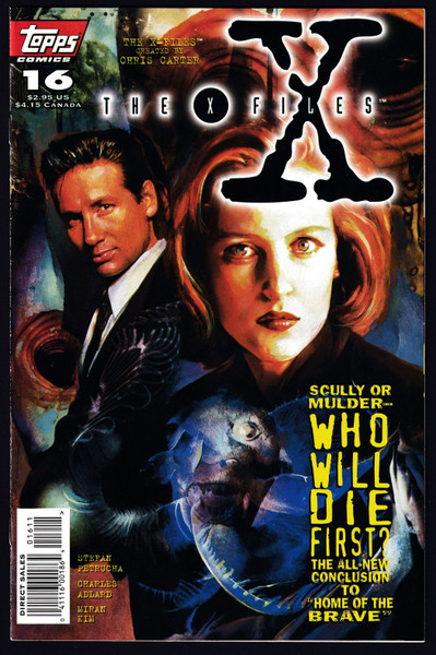 1996 Topps Comics The X Files #16 VF+