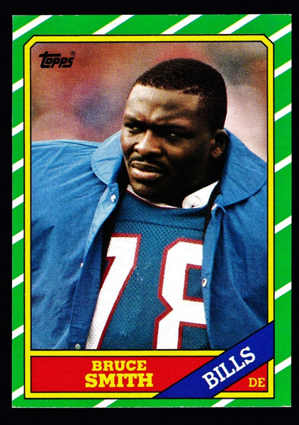 1986 Topps #389 Bruce Smith RC EXMT+