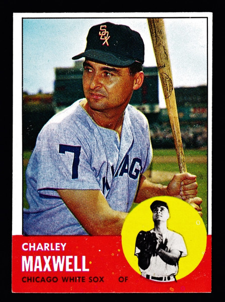 1963 Topps #086 Charley Maxwell EXMT