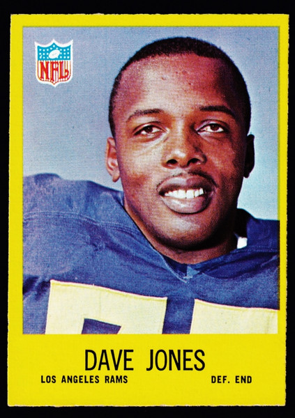 1967 Philadelphia #090 Dave Jones EXMT