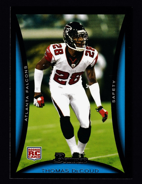 2008 Bowman #144 Thomas DeCoud RC NM