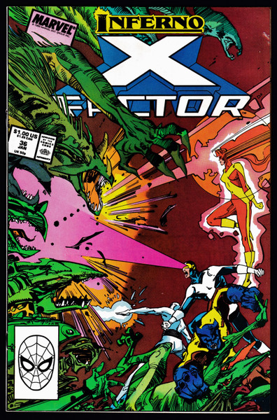 1989 Marvel X-Factor #36 VF+