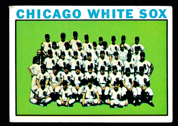 1964 Topps #496 Chicago White Sox Team VG