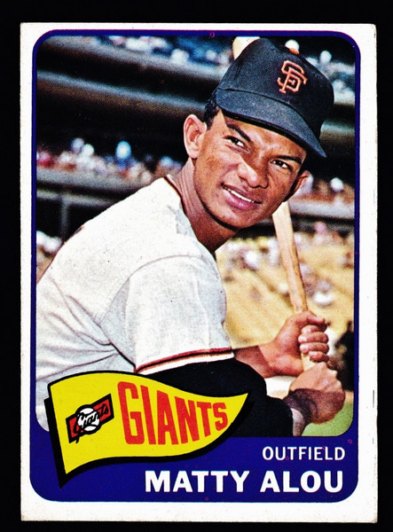 1965 Topps #318 Matty Alou VGEX