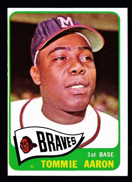 1965 Topps #567 Tommie Aaron VGEX