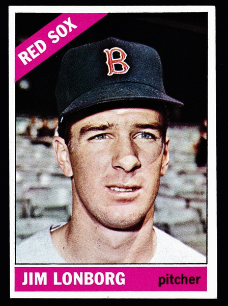 1966 Topps #093 Jim Lonborg EX