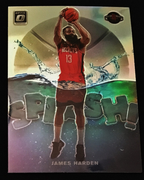 2019 Panini Optic Splash Silver #01 James Harden NMMT or Better