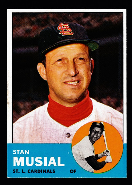 1963 Topps #250 Stan Musial EXMT