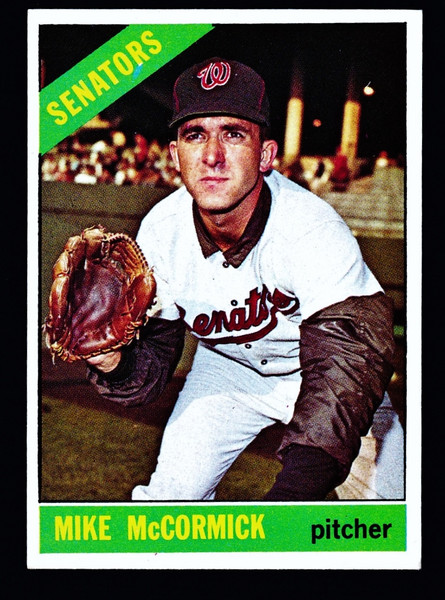 1966 Topps #118 Mike McCormick EX-