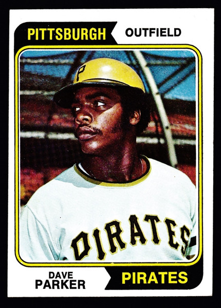 1974 Topps #252 Dave Parker RC VGEX