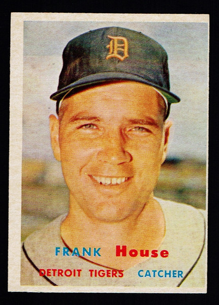 1957 Topps #223 Frank House  VGEX