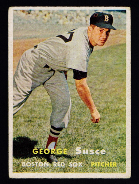 1957 Topps #229 George Susce VGEX
