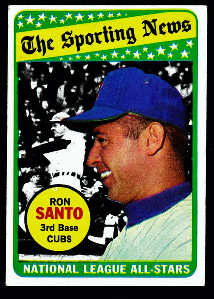 1969 Topps #420 Ron Santo AS EX