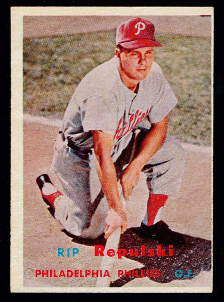 1957 Topps #245 Rip Repulski VG