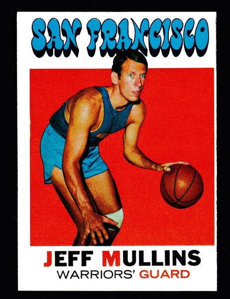 1971 Topps #115 Jeff Mullins EX