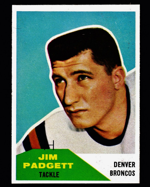 1960 Fleer #040 Jim Padgett RC EXMT+