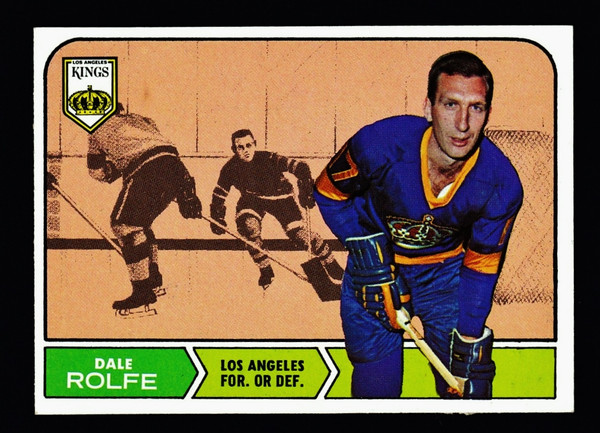 1968 Topps #041 Dale Rolfe RC EXMT+