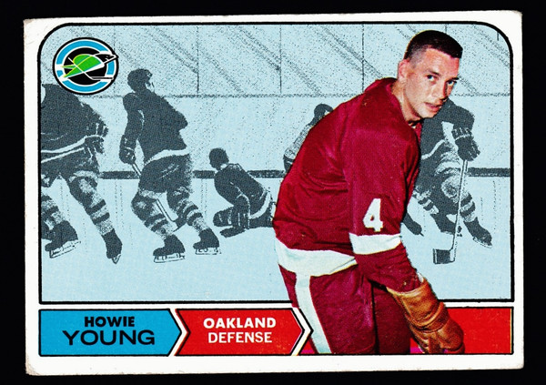 1968 Topps #082 Howie Young GD