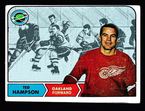 1968 Topps #085 Ted Hampson GD