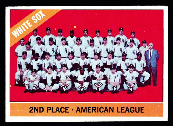 1966 Topps #426 Chicago White Sox Team GD