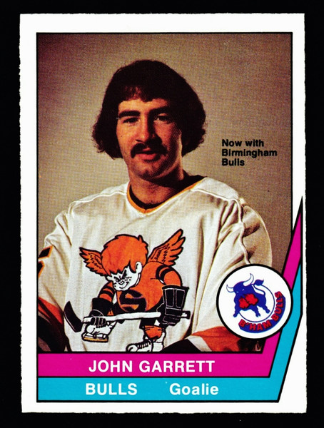 1977 OPC WHA #23 John Garrett EXMT