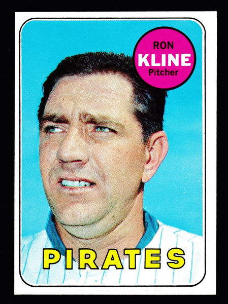 1969 Topps #243 Ron Kline EX