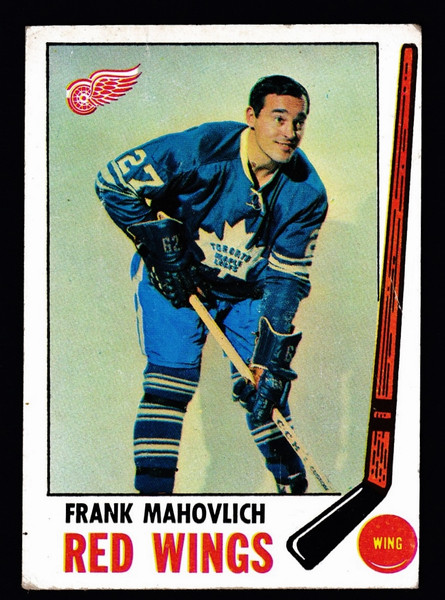 1969 Topps #062 Frank Mahovlich Poor