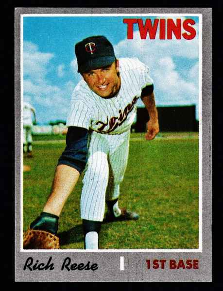 1970 Topps #404 Rich Reese EX-