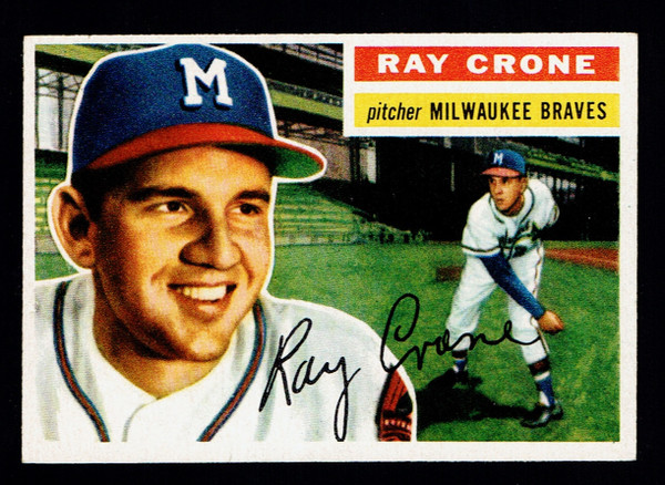 1956 Topps #076 Ray Crone EX+