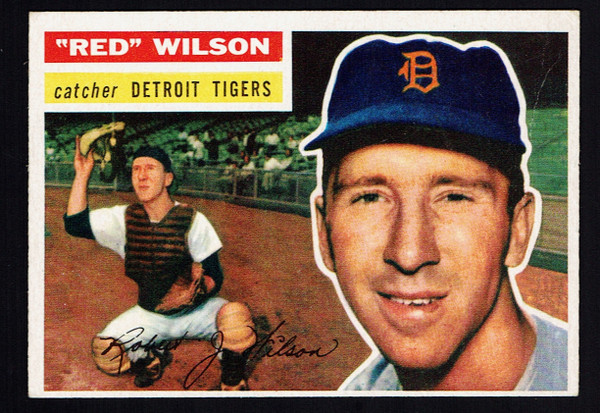 1956 Topps #092 Red Wilson WB VG