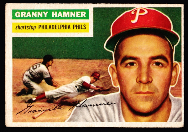 1956 Topps #197 Granny Hamner VGEX