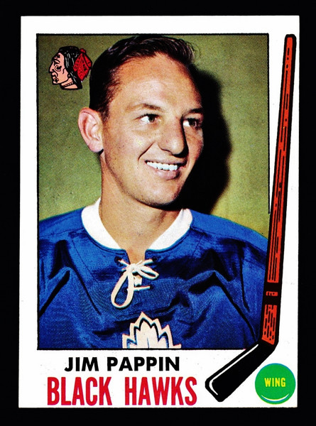 1969 Topps #073 Jim Pappin VGEX