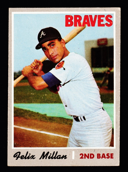 1970 Topps #710 Felix Millan VGEX