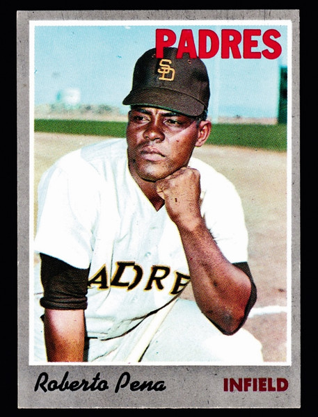 1970 Topps #044 Roberto Pena EX