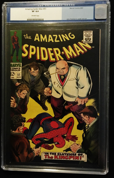 1967 Marvel Amazing Spider-Man #51 CGC 8.0