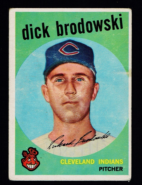 1959 Topps #371 Dick Brodkowski Fair