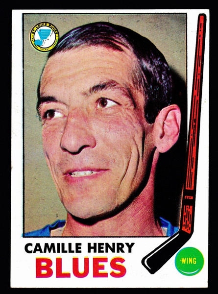 1969 Topps #017 Camille Henry VG
