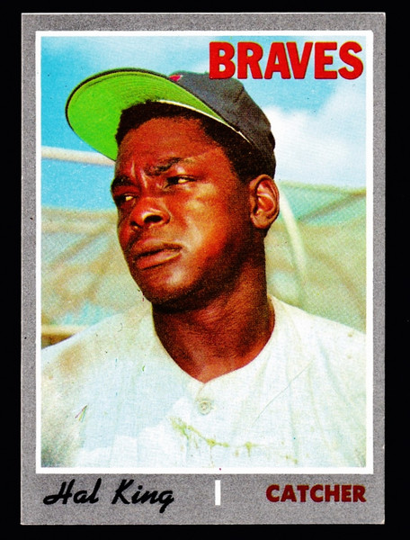 1970 Topps #327 Hal King RC EX