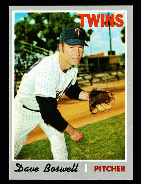 1970 Topps #325 Dave Boswell EX+