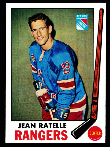 1969 Topps #042 Jean Ratelle GD