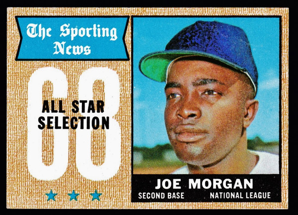 1968 Topps #364 Joe Morgan AS VG