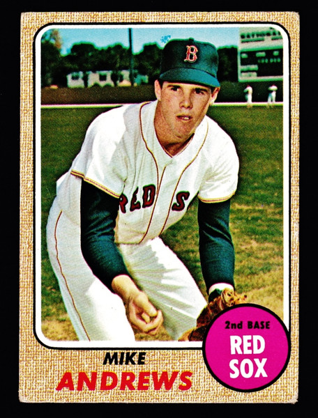 1968 Topps #502 Mike Andrews GD