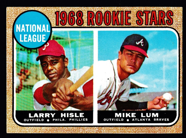 1968 Topps #579 National League Rookie Stars Larry Hisle EX-