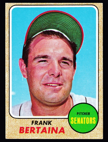 1968 Topps #131 Frank Bertaina EX