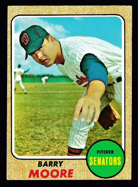 1968 Topps #462 Barry Moore VGEX