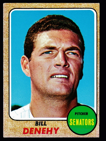 1968 Topps #526 Bill Denehy VGEX